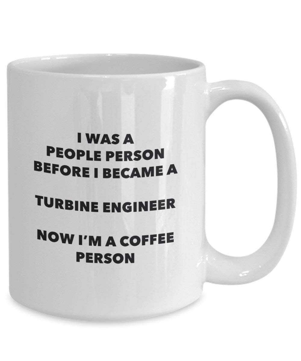 Turbine Engineer Coffee Person Mug - Funny Tea Cocoa Cup - Birthday Christmas Coffee Lover Cute Gag Gifts Idea