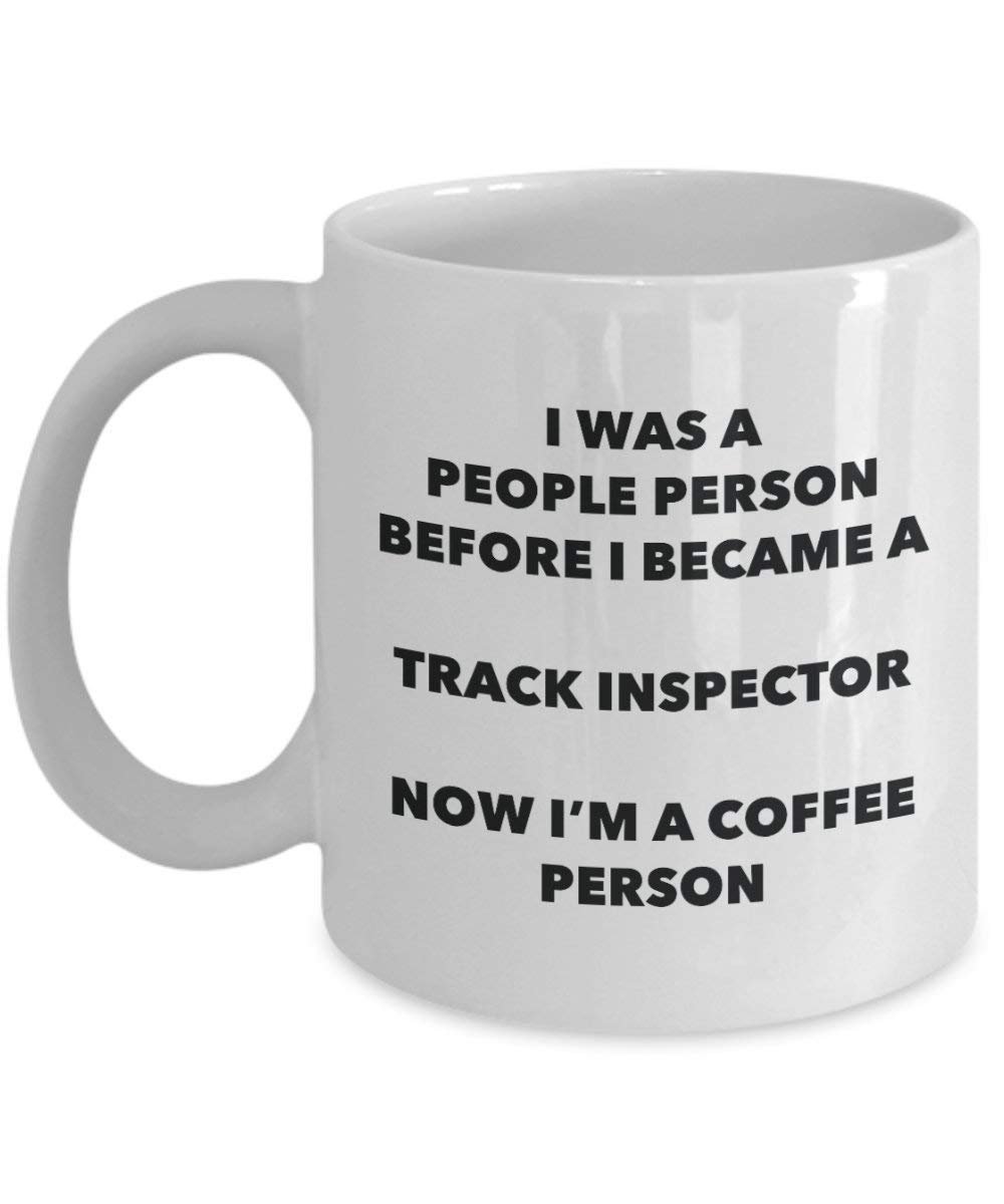Suivez l'Inspecteur personne à café Mug Tasse à thé de cacao – rigolo – Anniversaire de Noël amateur de café mignon Gag Gifts Idée 15oz blanc