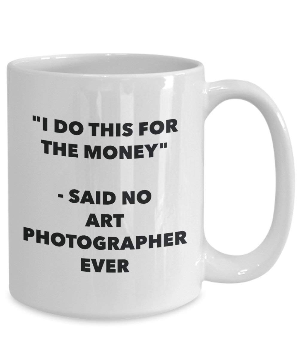 I do presente per il denaro – detto n. art fotografo Ever mug – Funny Coffee Cup – novelty Birthday Christmas GAG regalo idea 15oz Infradito colorati estivi, con finte perline