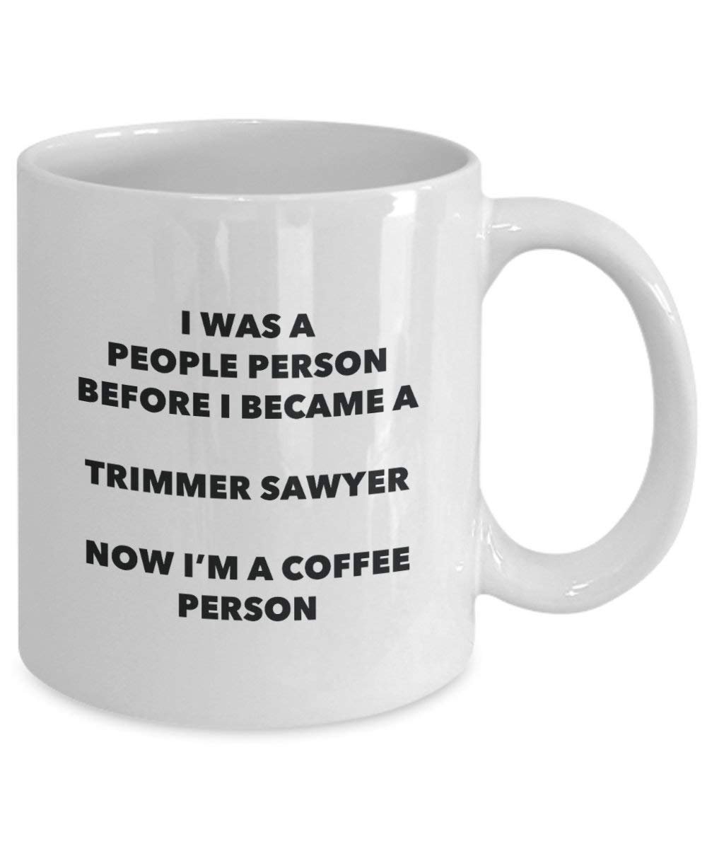 Tondeuse Sawyer personne à café Mug Tasse à thé de cacao – rigolo – Anniversaire de Noël amateur de café mignon Gag Gifts Idée 15oz blanc
