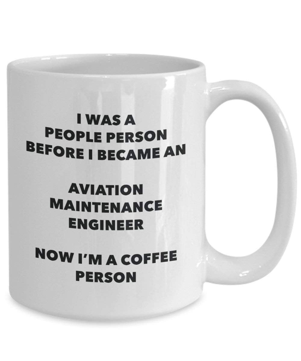Aviation Maintenance Engineer Coffee Person Mug - Funny Tea Cocoa Cup - Birthday Christmas Coffee Lover Cute Gag Gifts Idea