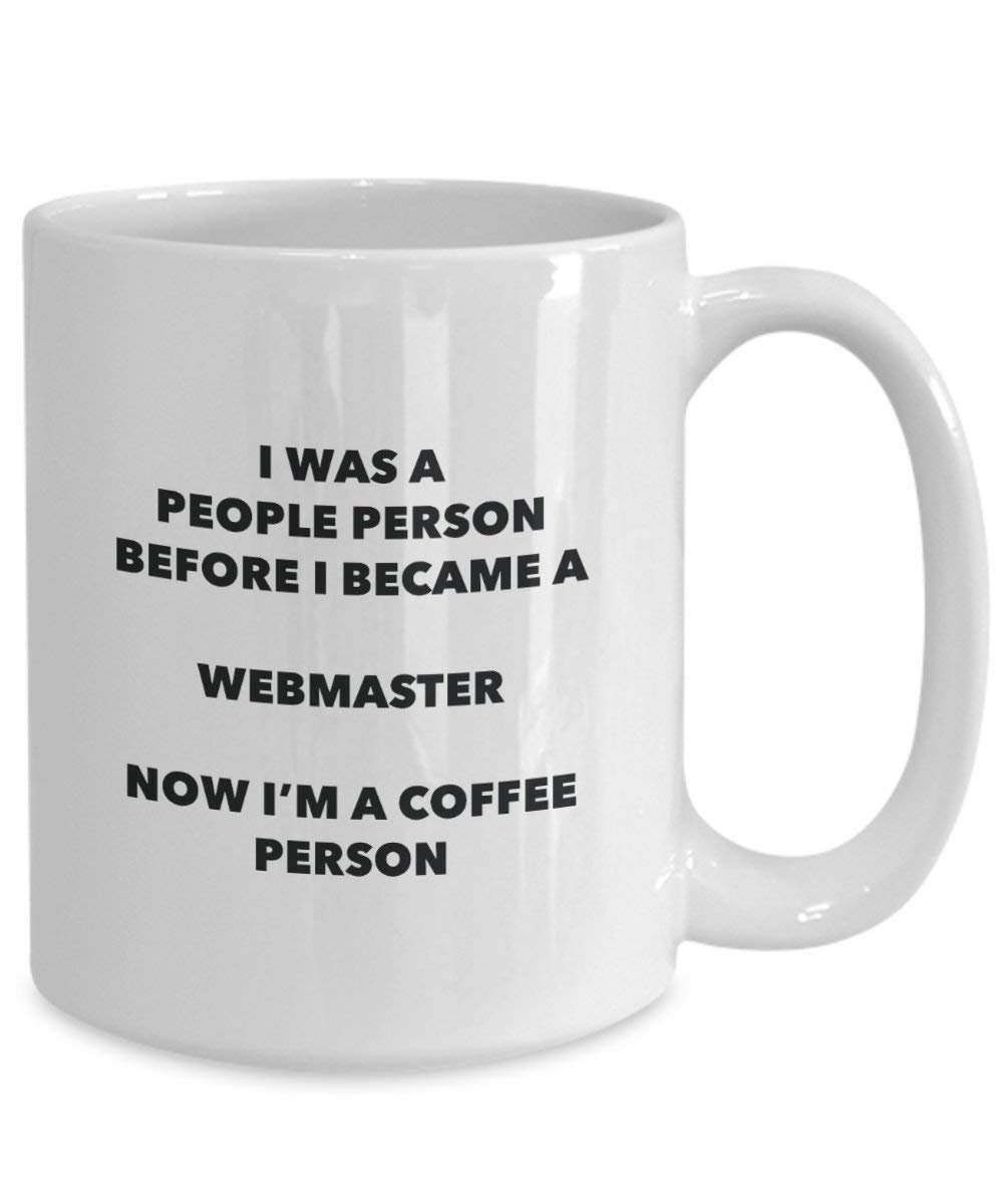Webmaster Coffee Person Mug - Funny Tea Cocoa Cup - Birthday Christmas Coffee Lover Cute Gag Gifts Idea