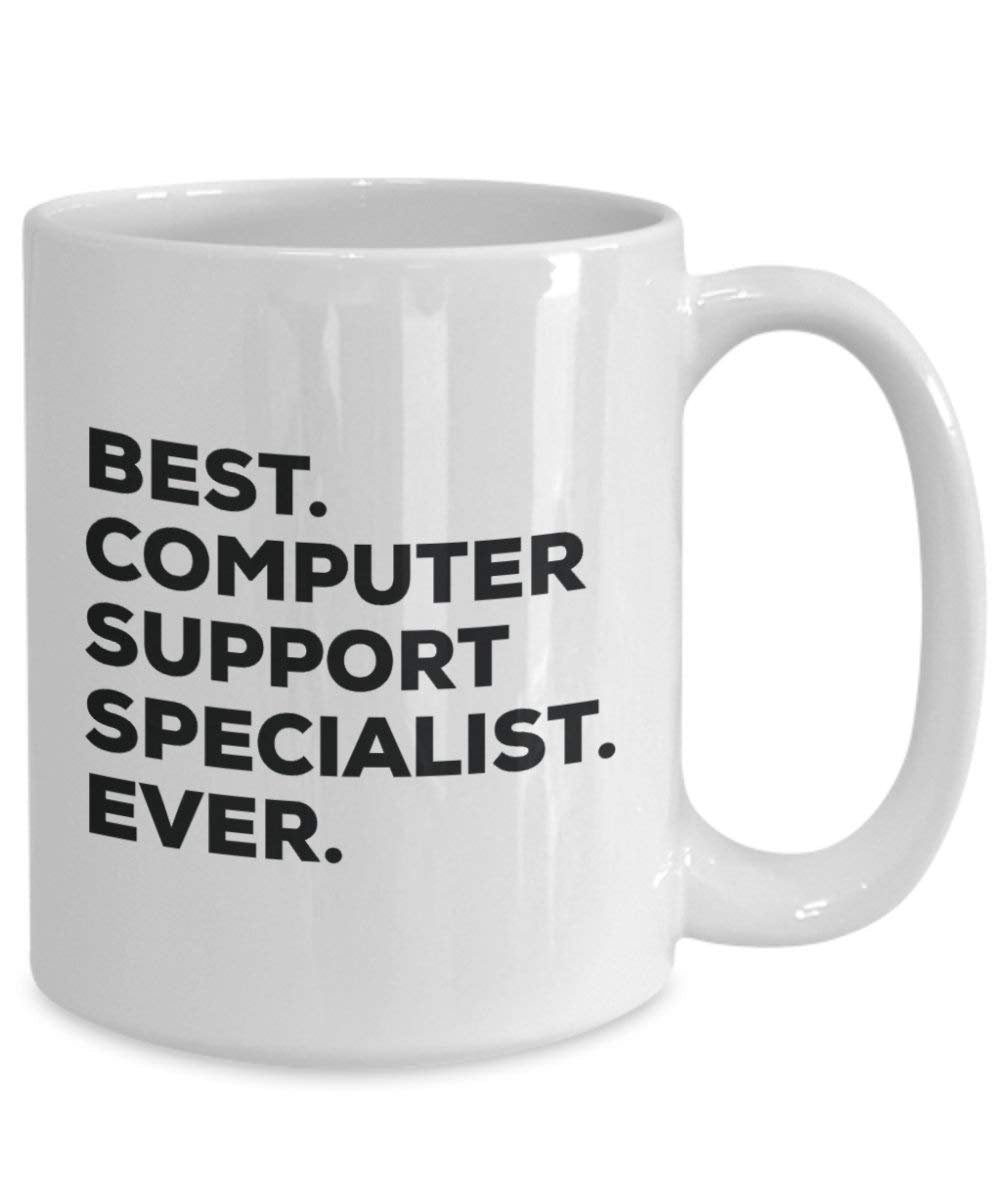 Best Computer unterstützt Specialist Ever Tasse – Funny Coffee Cup – Thank You Anerkennung für Weihnachten Geburtstag Urlaub Einzigartiges Geschenk Ideen
