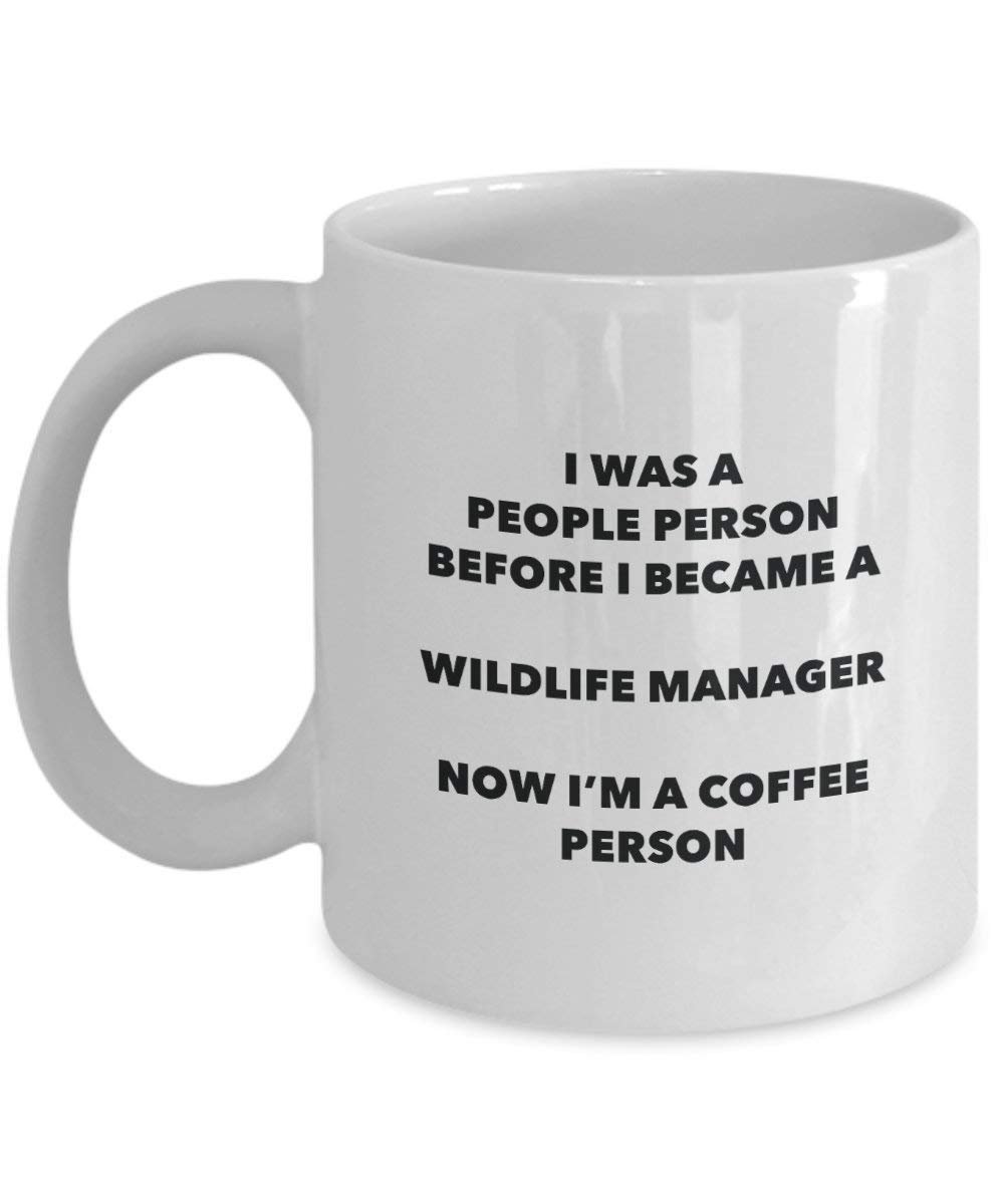 Wildlife Manager Coffee Person Mug - Funny Tea Cocoa Cup - Birthday Christmas Coffee Lover Cute Gag Gifts Idea